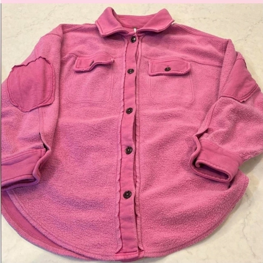 Free People Ruby Oversized Shacket XS